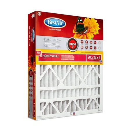 Honeywell 20x25x4 Pleated Air Filter HW2025-11R